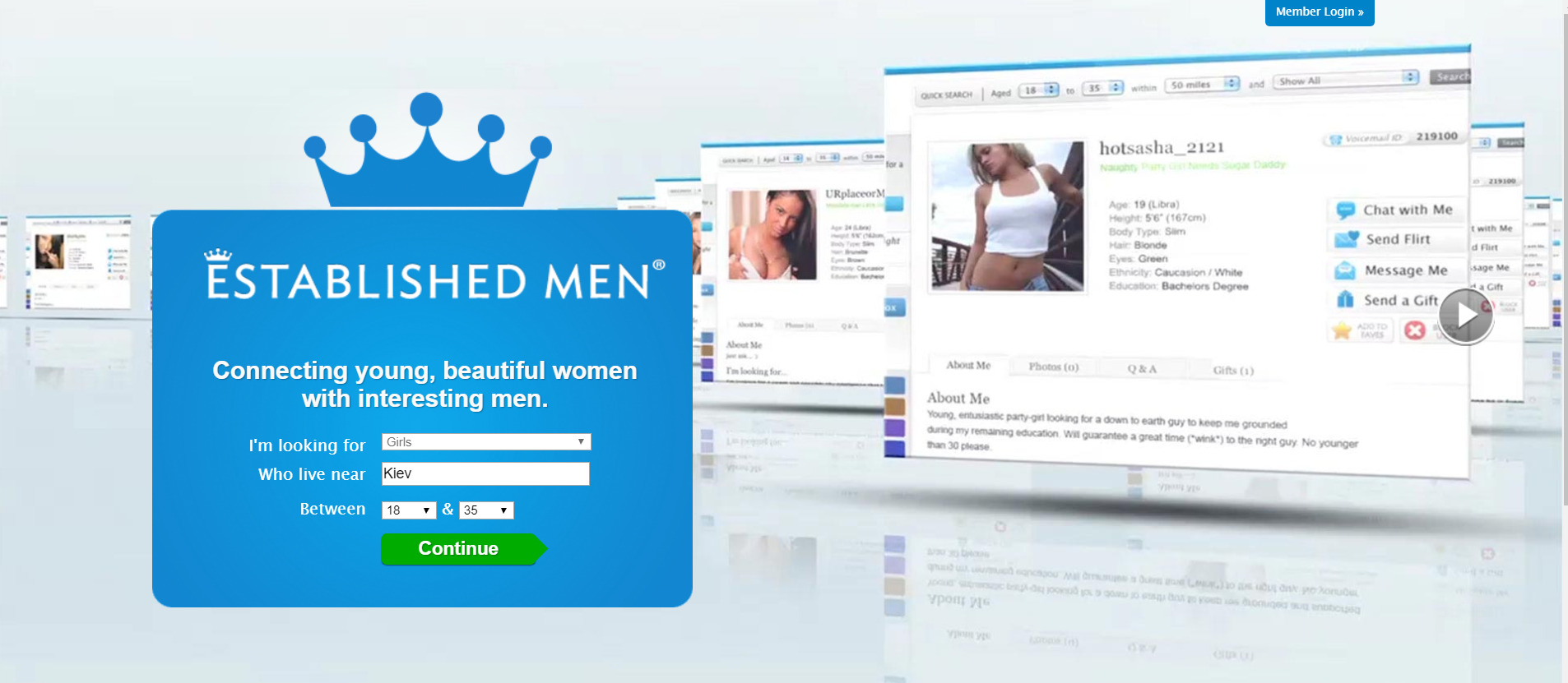 established men dating site